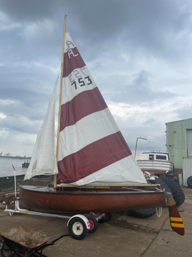 Albacore Dinghy Sail Number 753