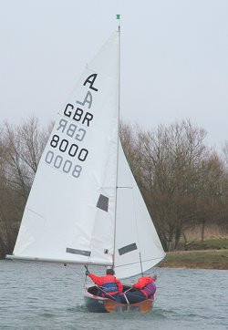 Albacore Dinghy Sail Number 7754