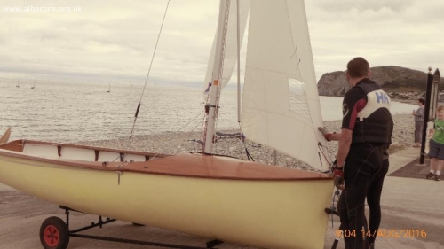 Albacore Dinghy Sail Number 7917