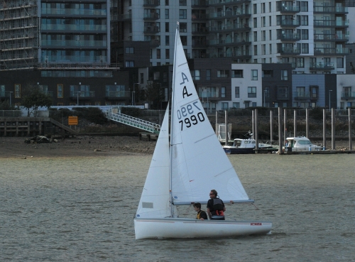 Albacore Dinghy Sail Number 7990