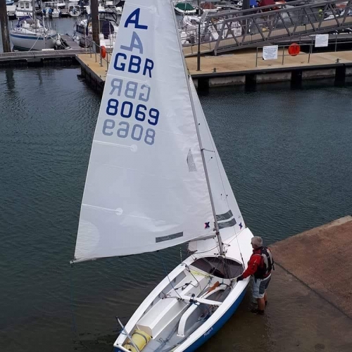 Albacore Dinghy Sail Number 8069